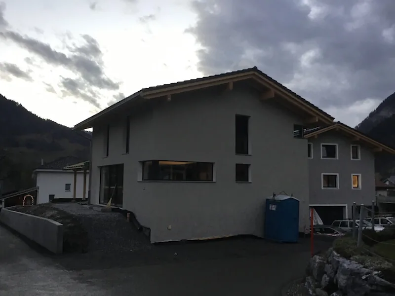 Das Haus in der Abenddämmerung